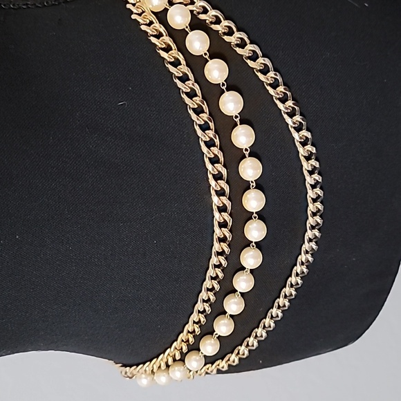 Carolee Pearl Chain link belt - Picture 10 of 10